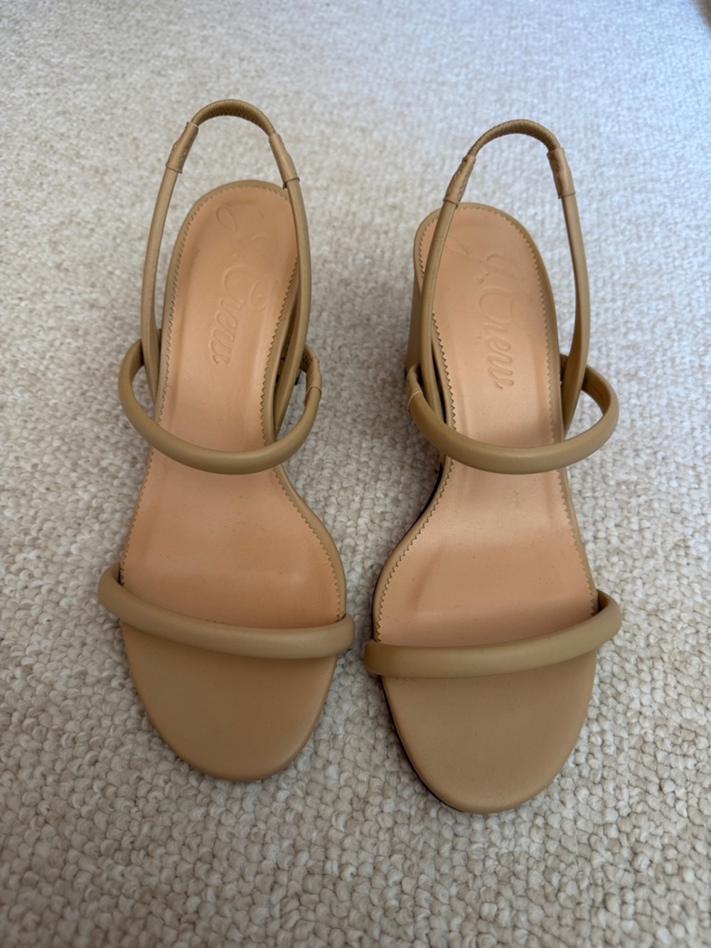 JCrew Block Heels